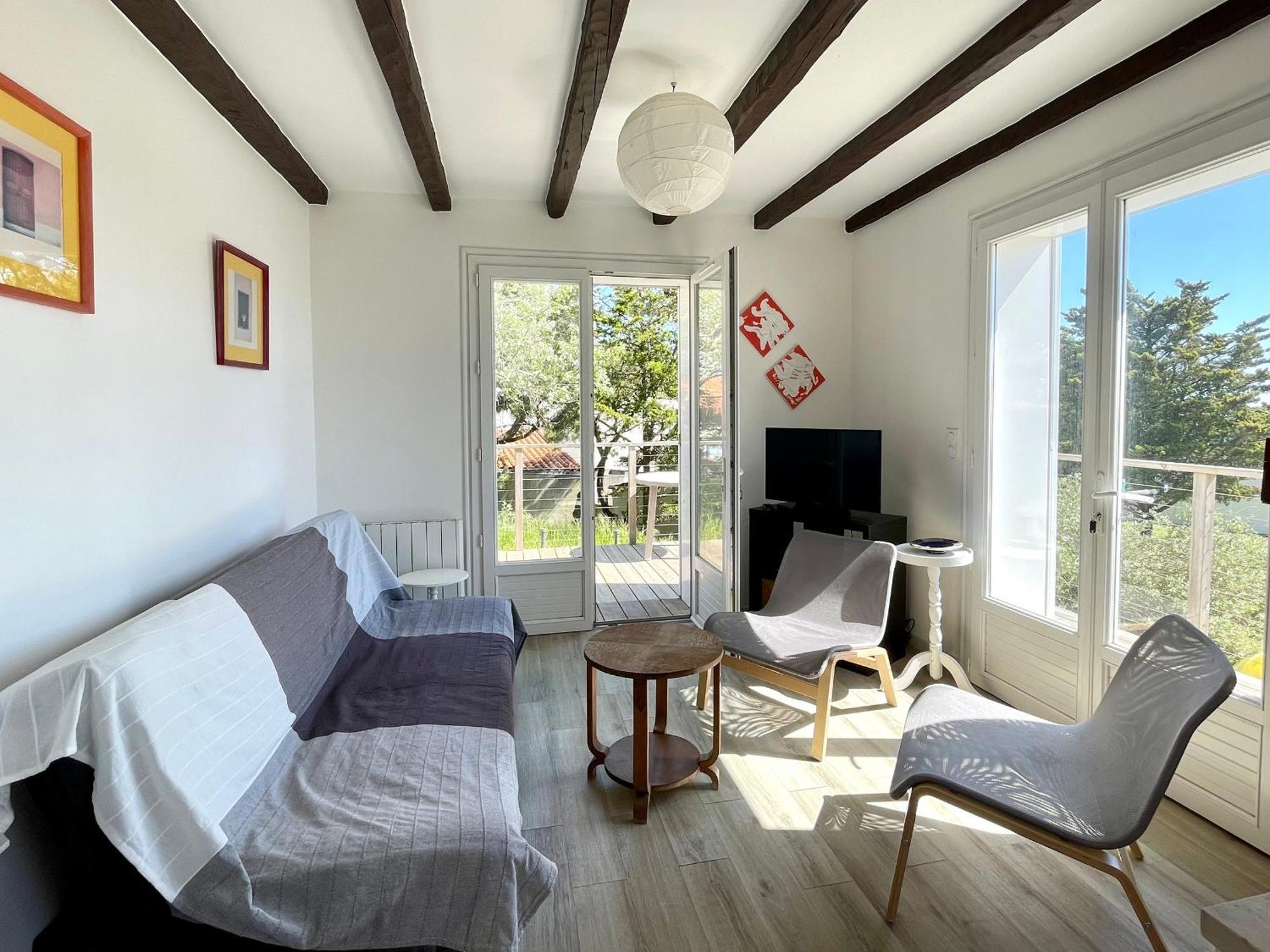 Maison Familiale Au Calme, Proche Plage, 9 Couchages, Terrasses, Wifi, Garage Velo - Bretignolles-Sur-Mer - Fr-1-231-203 エクステリア 写真