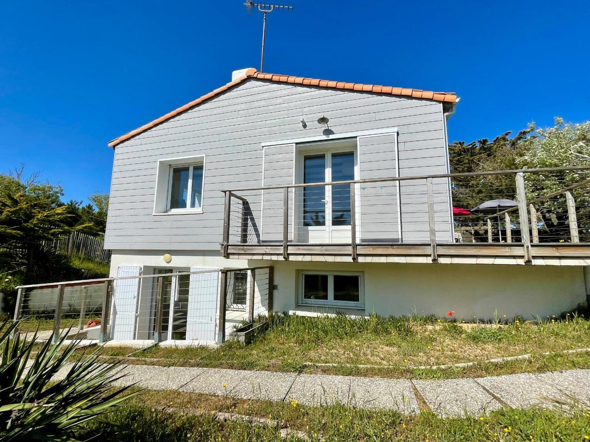 Maison Familiale Au Calme, Proche Plage, 9 Couchages, Terrasses, Wifi, Garage Velo - Bretignolles-Sur-Mer - Fr-1-231-203 エクステリア 写真