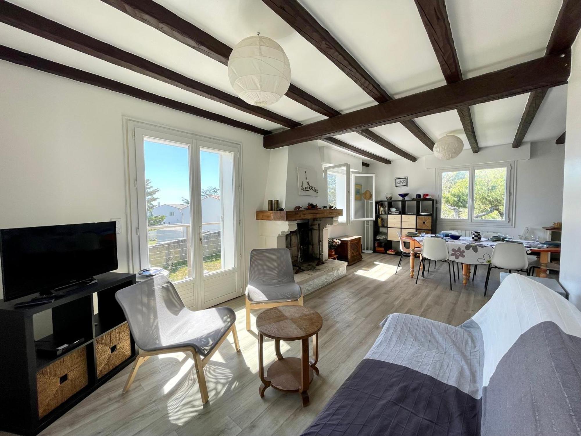Maison Familiale Au Calme, Proche Plage, 9 Couchages, Terrasses, Wifi, Garage Velo - Bretignolles-Sur-Mer - Fr-1-231-203 エクステリア 写真