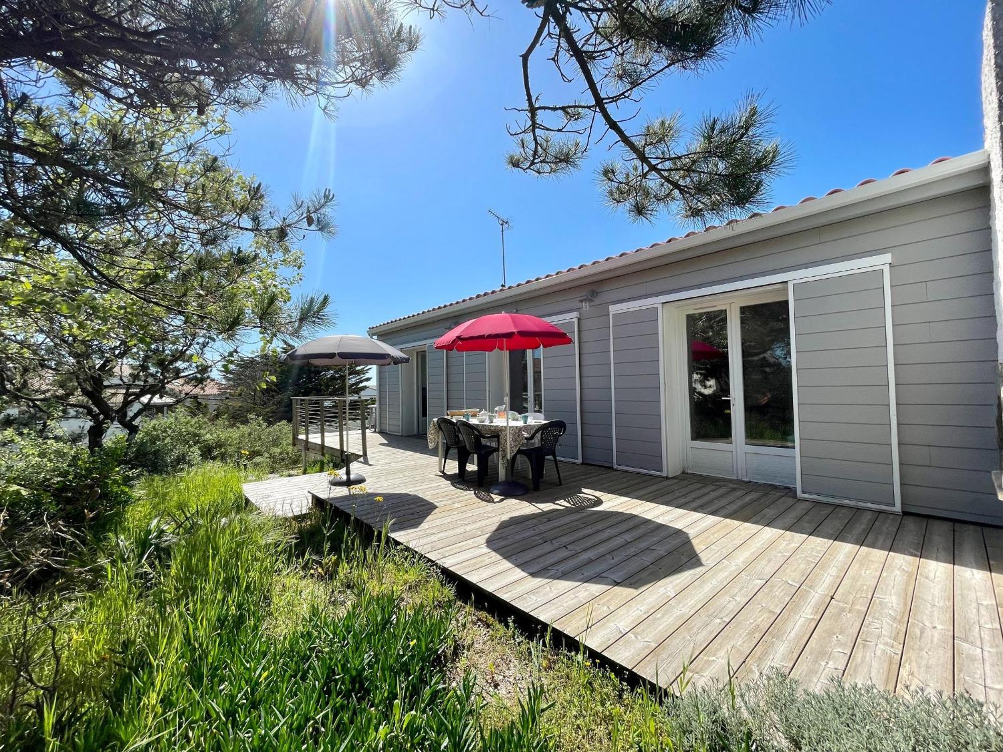 Maison Familiale Au Calme, Proche Plage, 9 Couchages, Terrasses, Wifi, Garage Velo - Bretignolles-Sur-Mer - Fr-1-231-203 エクステリア 写真