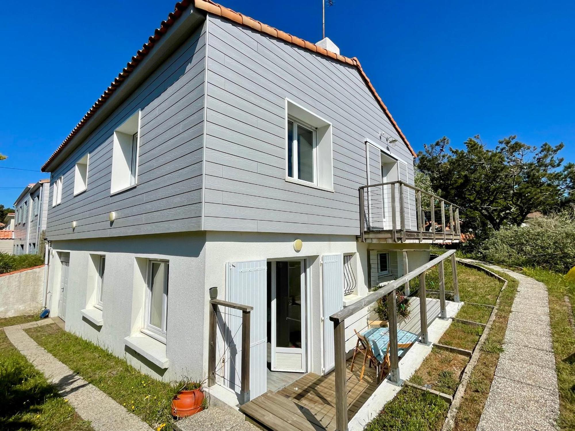 Maison Familiale Au Calme, Proche Plage, 9 Couchages, Terrasses, Wifi, Garage Velo - Bretignolles-Sur-Mer - Fr-1-231-203 エクステリア 写真